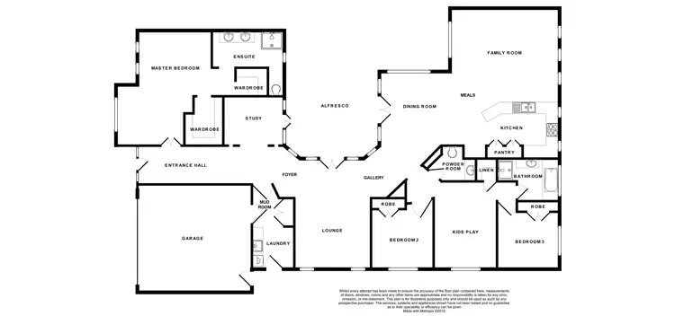 Floorplan of Homely house listing, 4 Driver Close, Craigieburn VIC 3064