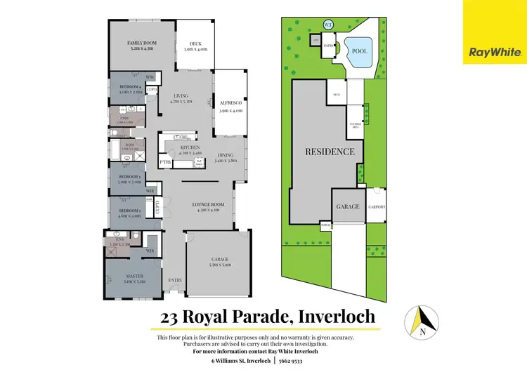 Floorplan of Homely house listing, 23 Royal Parade, Inverloch VIC 3996