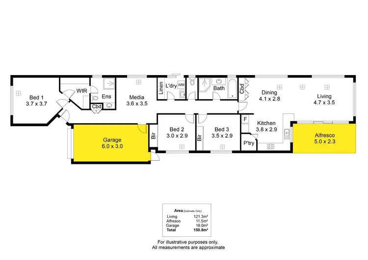 Floorplan of Homely house listing, 1 Burton Street, Richmond SA 5033