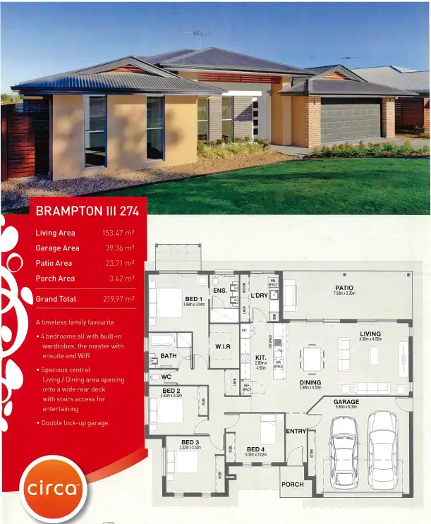 Floorplan of Homely house listing, 164 O'Doherty Circuit, Nudgee QLD 4014