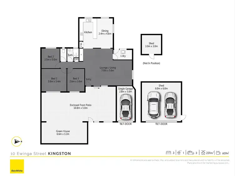 Floorplan of Homely house listing, 10 Ewinga Street, Kingston QLD 4114
