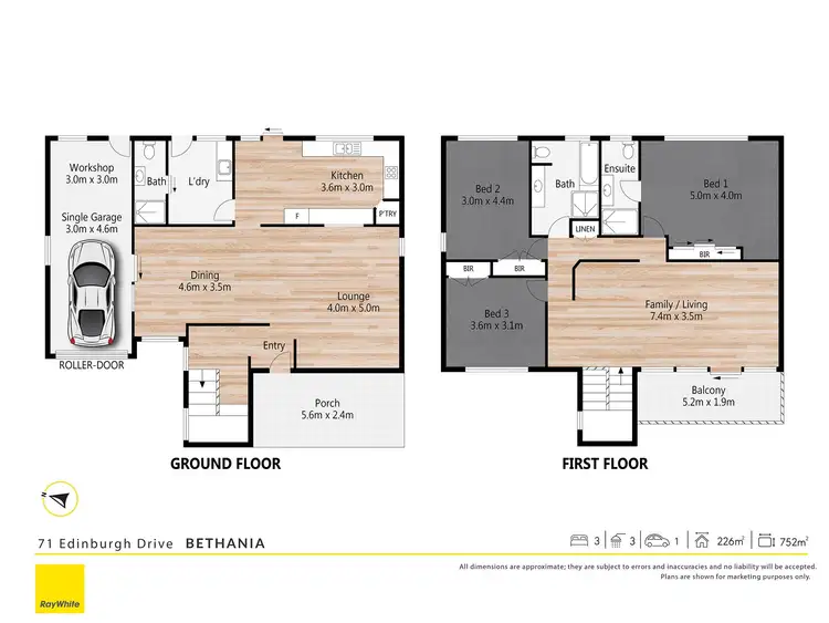 Floorplan of Homely house listing, 71 Edinburgh Drive, Bethania QLD 4205