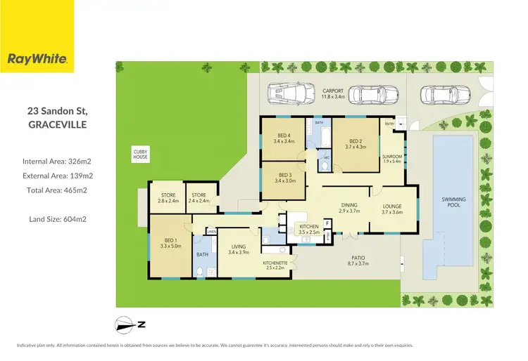 Floorplan of Homely house listing, 23 Sandon Street, Graceville QLD 4075