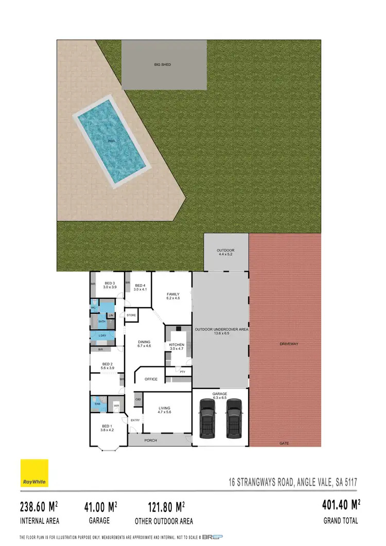 Floorplan of Homely house listing, 16 Strangways Road, Angle Vale SA 5117