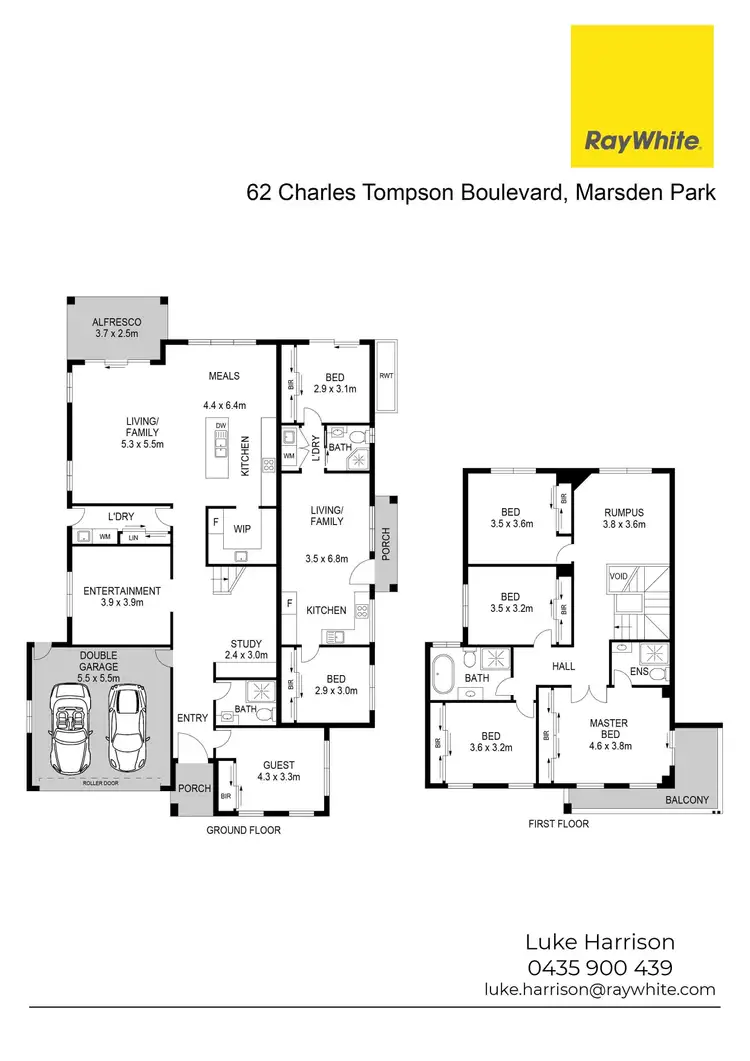 Floorplan of Homely house listing, 62 Charles Tompson Boulevard, Marsden Park NSW 2765