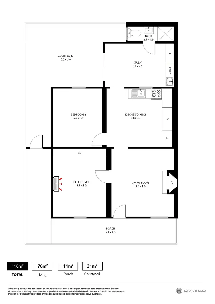 Floorplan of Homely house listing, 242 Gilbert Street, Adelaide SA 5000