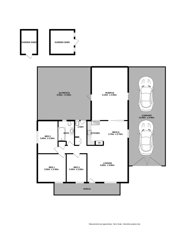 Floorplan of Homely house listing, 303 Sunshine Court, Lavington NSW 2641