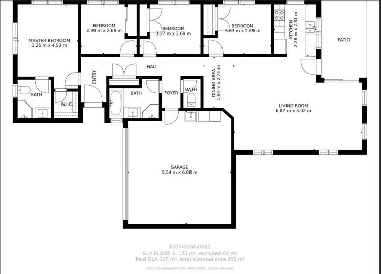 Floorplan of Homely house listing, 10 Blacket Place, Hamilton Valley NSW 2641