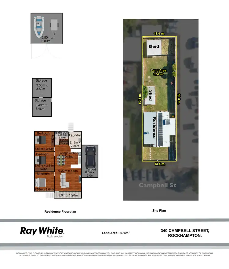 Floorplan of Homely house listing, 340 Campbell Street, Rockhampton City QLD 4700