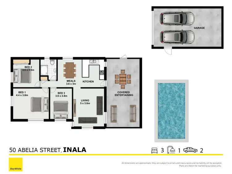 Floorplan of Homely house listing, 50 Abelia Street, Inala QLD 4077