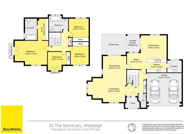 Floorplan of Homely house listing, 32 The Sanctuary, Westleigh NSW 2120