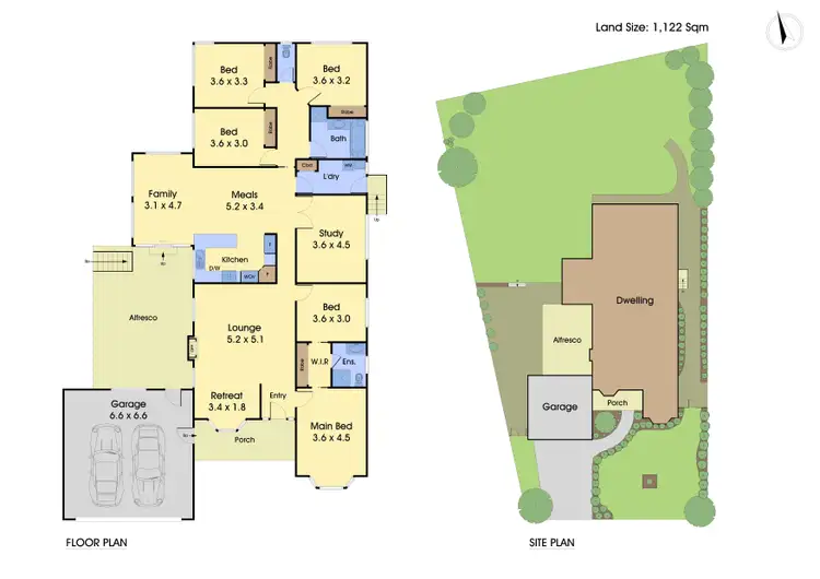 Floorplan of Homely house listing, 33 David Hockney Drive, Diamond Creek VIC 3089