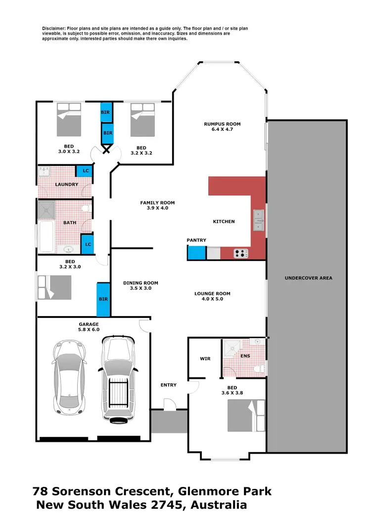 Floorplan of Homely house listing, 28 Sorenson Crescent, Glenmore Park NSW 2745