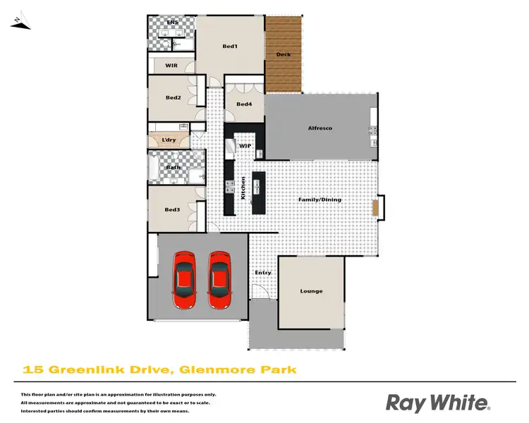 Floorplan of Homely house listing, 15 Greenlink Drive, Glenmore Park NSW 2745