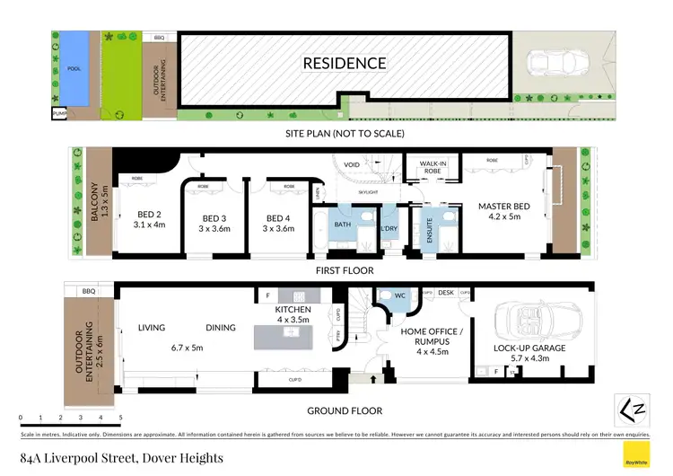 Floorplan of Homely house listing, 84a Liverpool Street, Dover Heights NSW 2030
