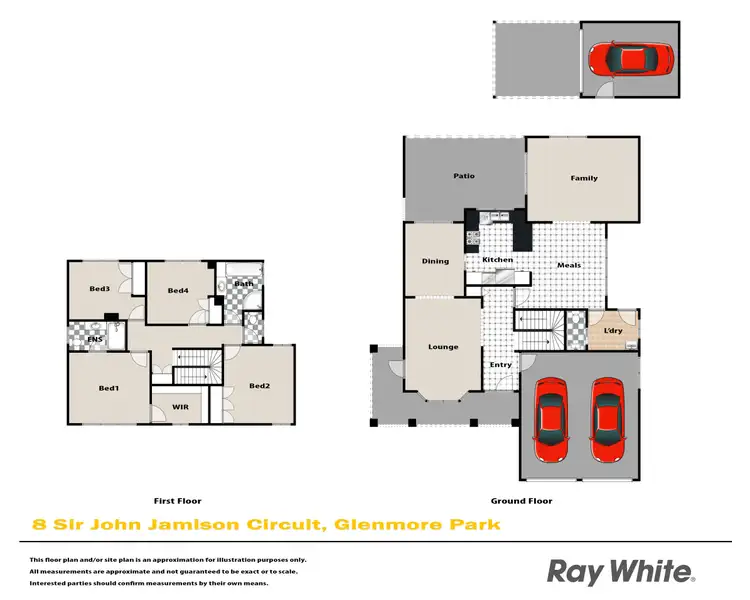 Floorplan of Homely house listing, 8 Sir John Jamison Circuit, Glenmore Park NSW 2745