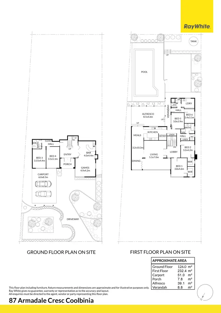 Floorplan of Homely house listing, 87 Armadale Crescent, Coolbinia WA 6050
