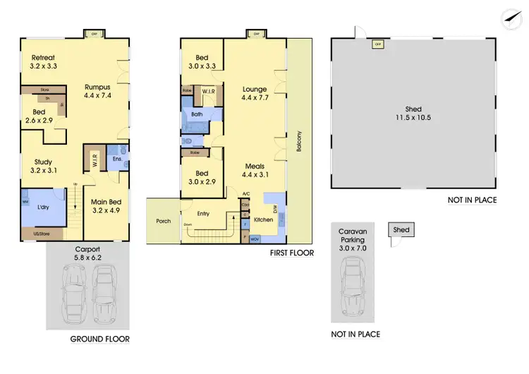 Floorplan of Homely house listing, 69 Mannish Road, Wattle Glen VIC 3096