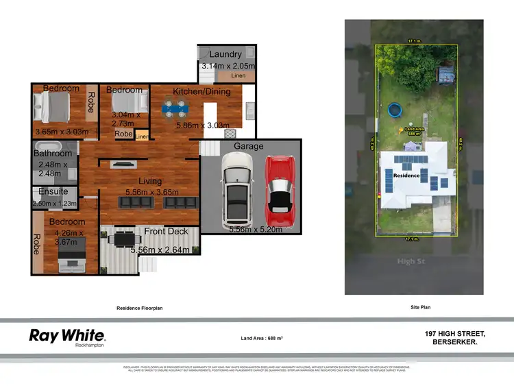 Floorplan of Homely house listing, 197 High Street, Berserker QLD 4701