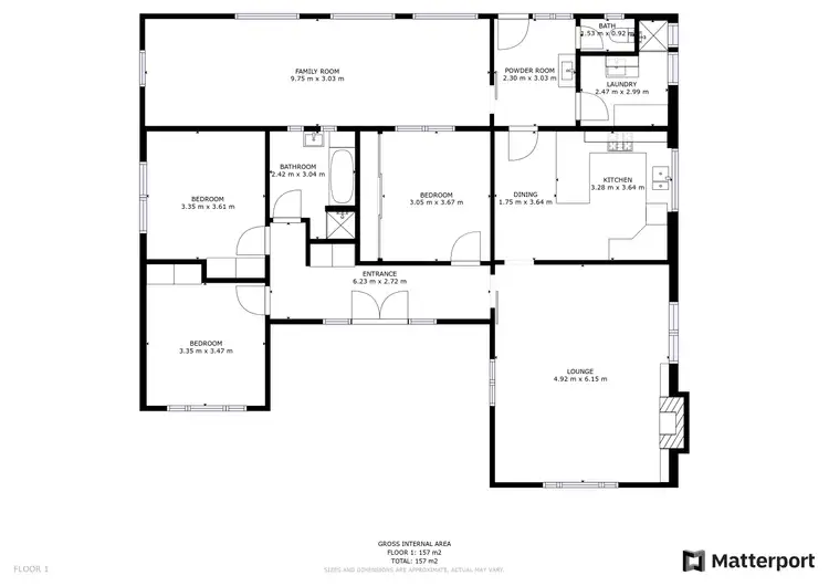Floorplan of Homely house listing, 3 Ashton Street, Swan Hill VIC 3585
