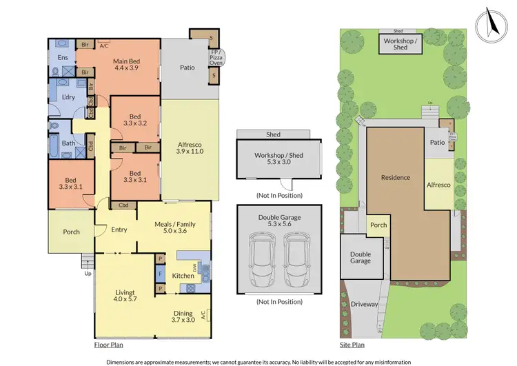 Floorplan of Homely house listing, 206 Oban Road, Ringwood North VIC 3134