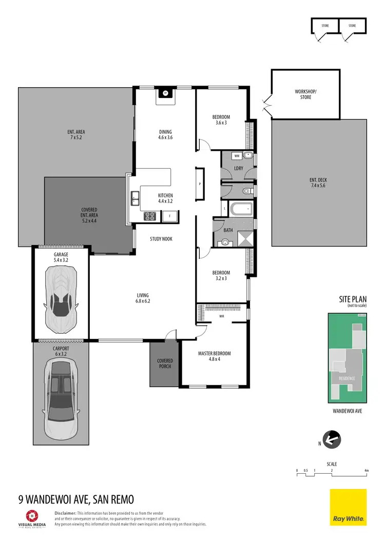 Floorplan of Homely house listing, 9 Wandewoi Avenue, San Remo NSW 2262