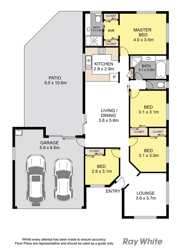 Floorplan of Homely house listing, 224 Barrett Street, Bracken Ridge QLD 4017