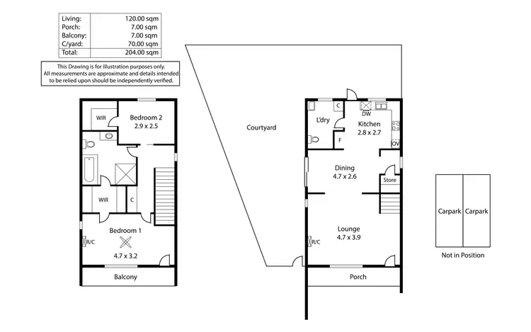 Floorplan of Homely house listing, 5/316 Seaview Road, Henley Beach SA 5022