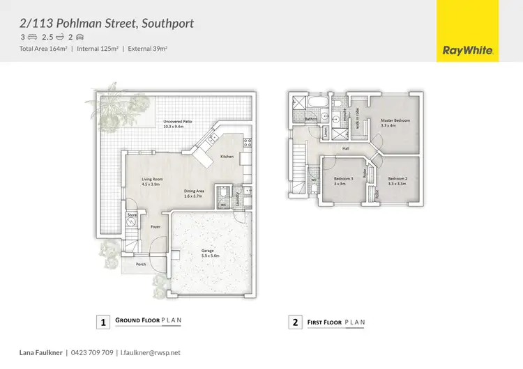 Floorplan of Homely townhouse listing, 2/113 Pohlman, Southport QLD 4215