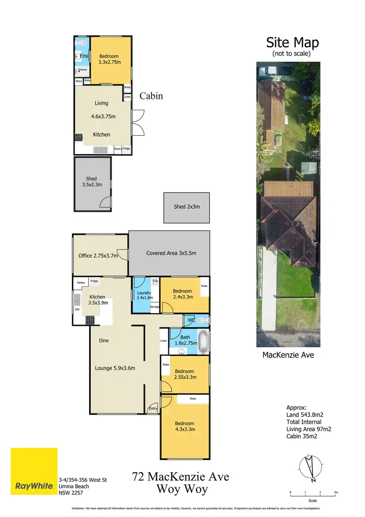 Floorplan of Homely house listing, 72 Mackenzie Avenue, Woy Woy NSW 2256