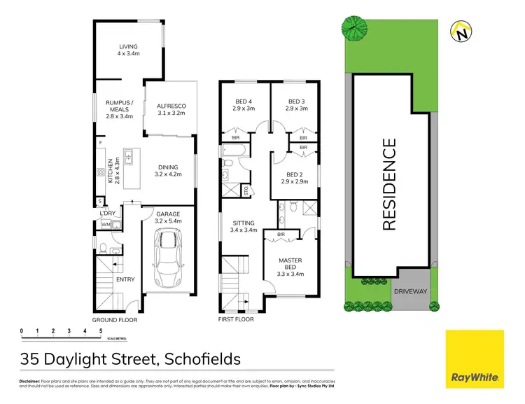 Floorplan of Homely house listing, 35 Daylight Street, Schofields NSW 2762