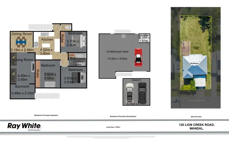Floorplan of Homely house listing, 120 Lion Creek Road, Wandal QLD 4700