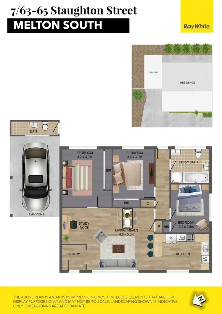 Floorplan of Homely house listing, 7/63-65 Staughton Street, Melton South VIC 3338