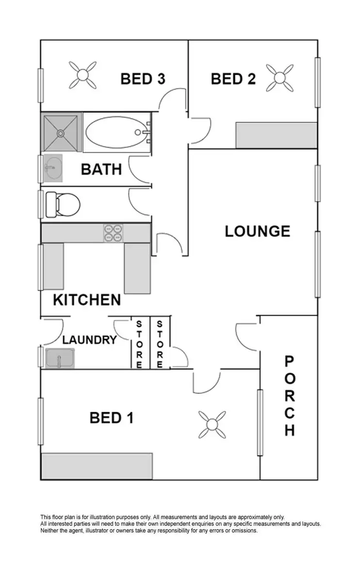 Floorplan of Homely house listing, 5 Cole Crescent, Port Augusta SA 5700