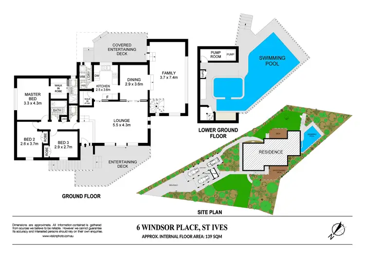 Floorplan of Homely house listing, 6 Windsor Place, St Ives NSW 2075
