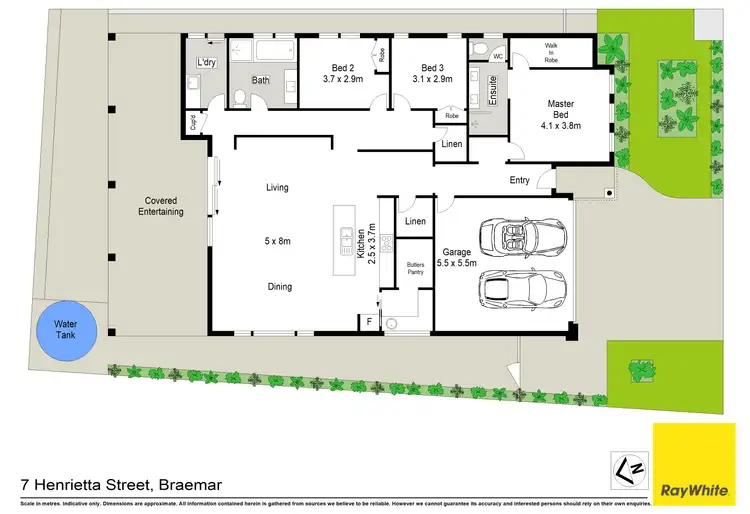 Floorplan of Homely house listing, 7 Henrietta Street, Braemar NSW 2575