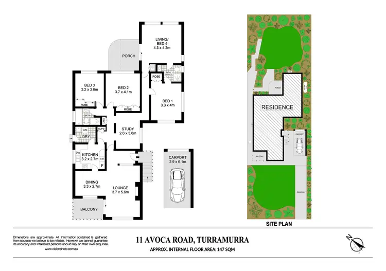 Floorplan of Homely house listing, 11 Avoca Road, Turramurra NSW 2074