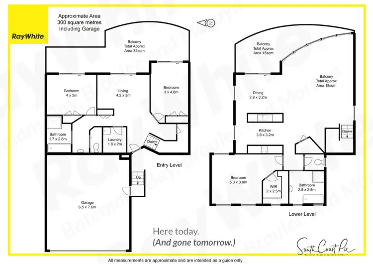 Floorplan of Homely semi-detached listing, 2/28 Seaview Way, Long Beach NSW 2536