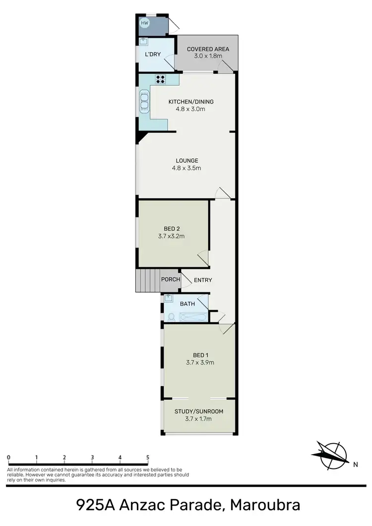 Floorplan of Homely house listing, 925A Anzac Parade, Maroubra NSW 2035