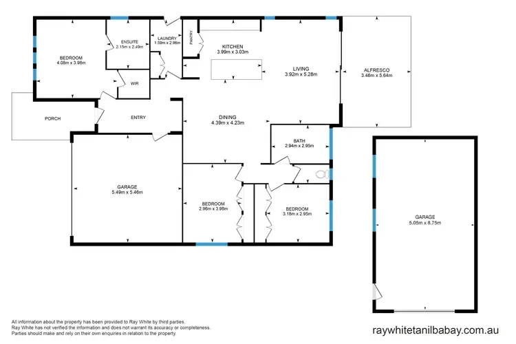 Floorplan of Homely house listing, 11 Matilda Avenue, Tanilba Bay NSW 2319