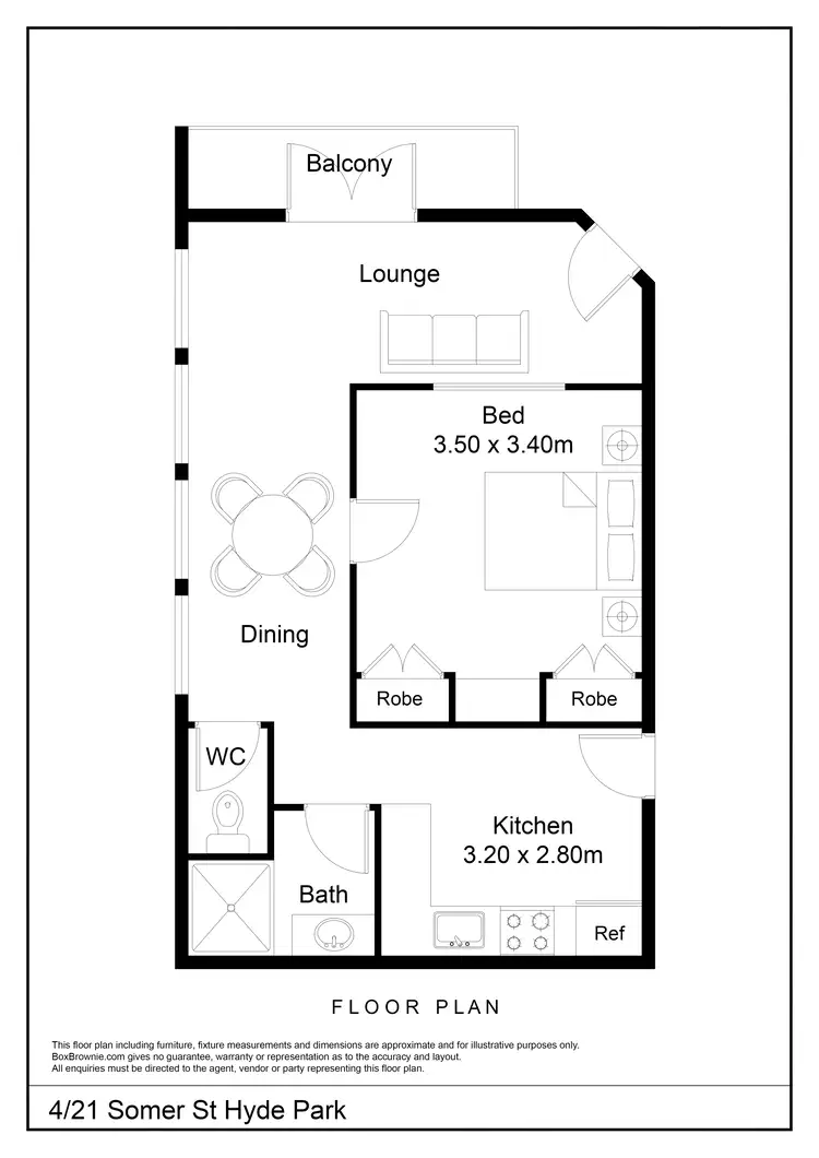 Floorplan of Homely house listing, 4/21 Somer Street, Hyde Park QLD 4812