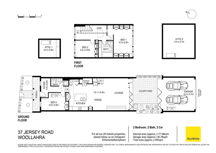 Floorplan of Homely house listing, 37 Jersey Road, Woollahra NSW 2025