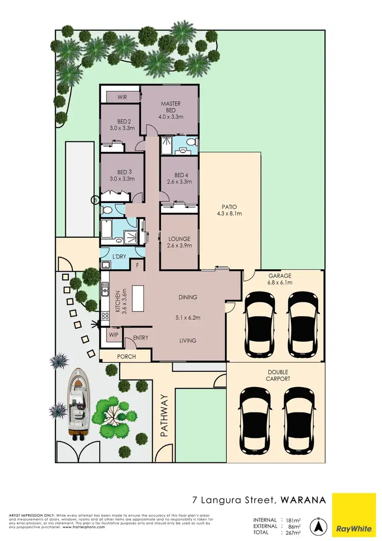 Floorplan of Homely house listing, 7 Langura Street, Warana QLD 4575