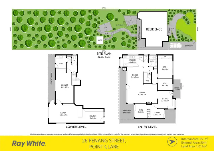 Floorplan of Homely house listing, 26 Penang Street, Point Clare NSW 2250