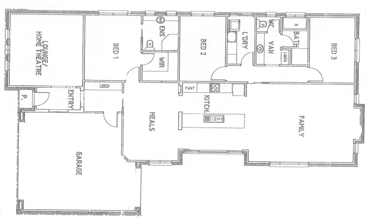 Floorplan of Homely house listing, Address available on request