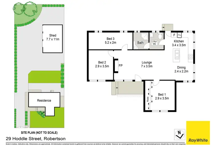 Floorplan of Homely house listing, 29 Hoddle Street, Robertson NSW 2577