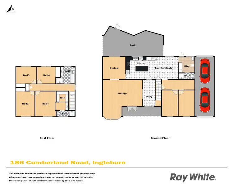 Floorplan of Homely house listing, 186 Cumberland Road, Ingleburn NSW 2565