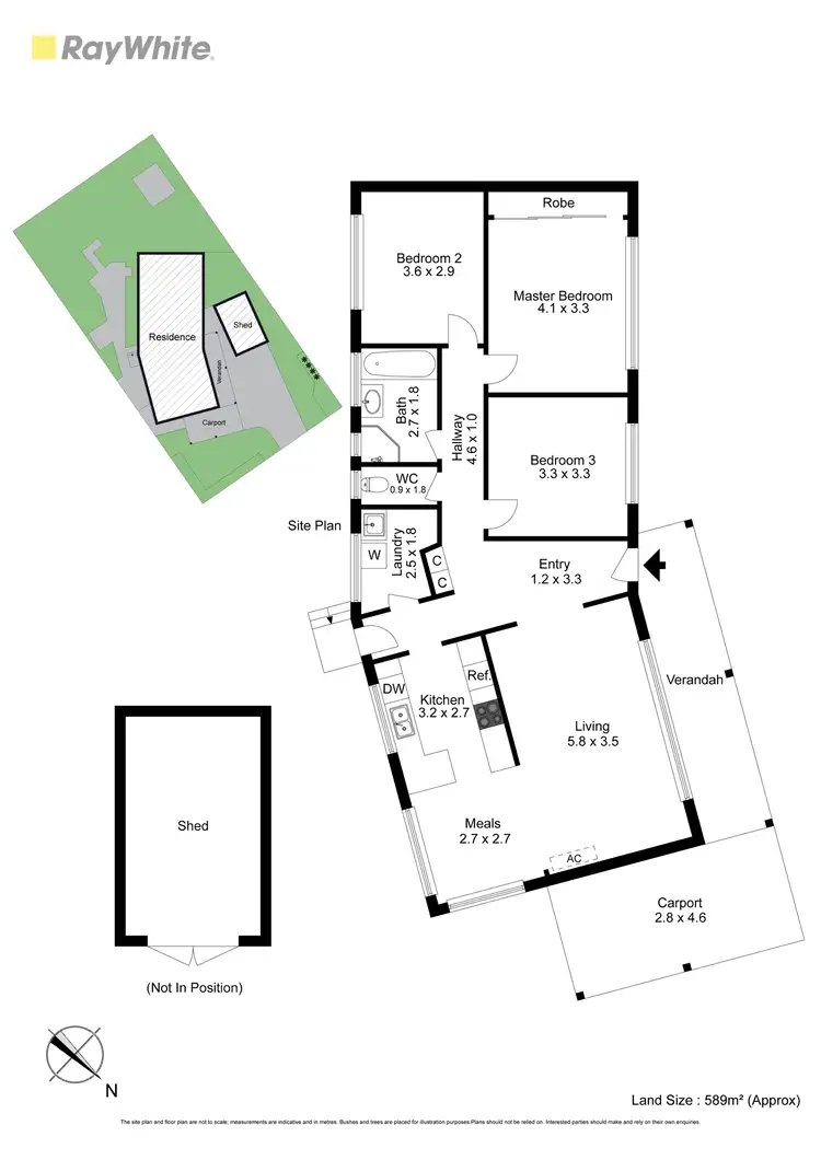 Floorplan of Homely house listing, 2 Coral Street, Frankston VIC 3199