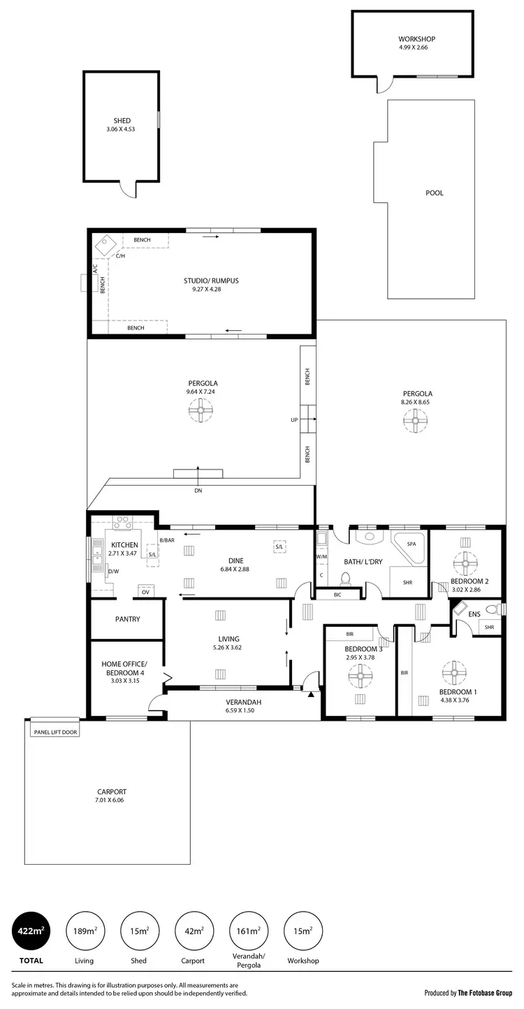 Floorplan of Homely house listing, 33 Georgiana Street, Flagstaff Hill SA 5159