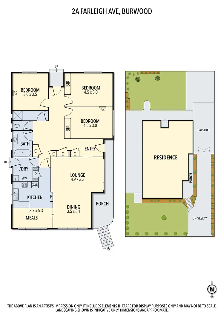 Floorplan of Homely house listing, 2A Farleigh Avenue, Burwood VIC 3125